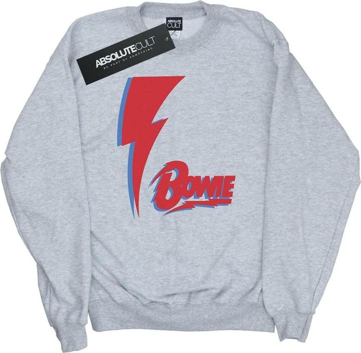 Immagine prodotto David Bowie Red Bolt Felpa Uomo (M)