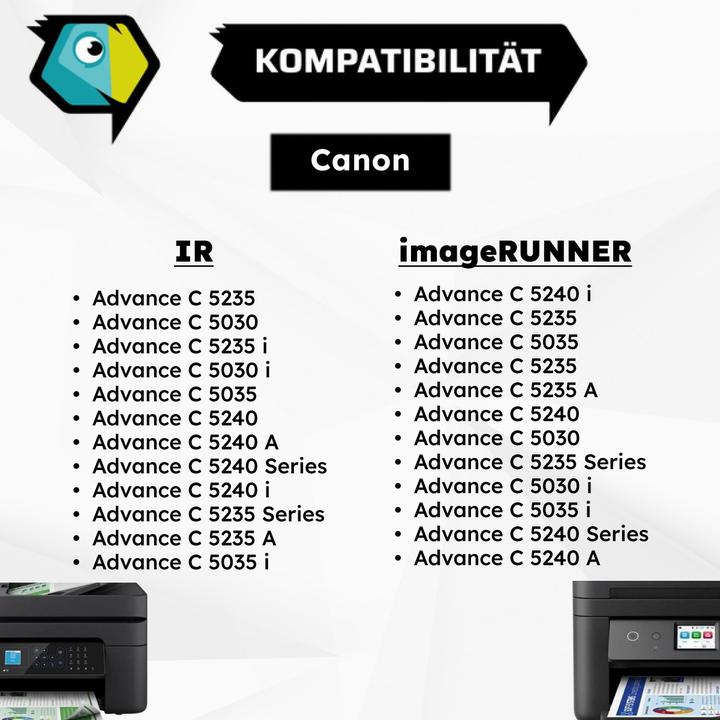 Image du produit Inkadoo Toner compatible avec Canon 2790B002 / C-EXV29 toner, noir noir (CF)