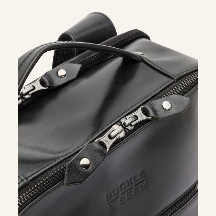 Actual product image Buckle & Seam Rucksack Leon Schwarz/NewStripes (13.50 l)