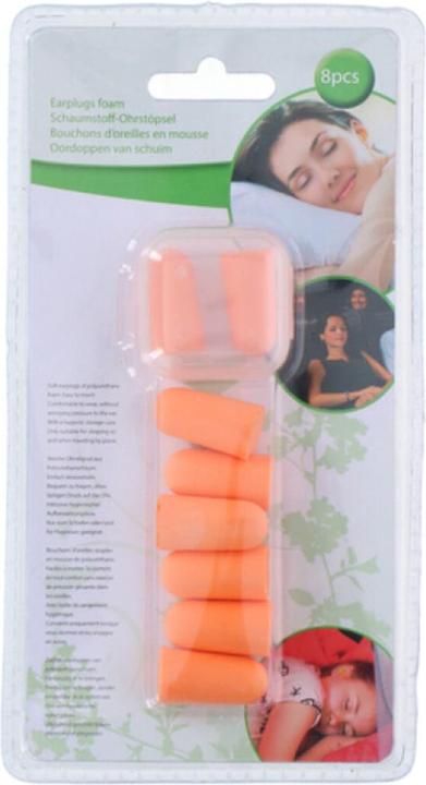 Productafbeelding Oordopjes schuim 8st+plastic (8 x)