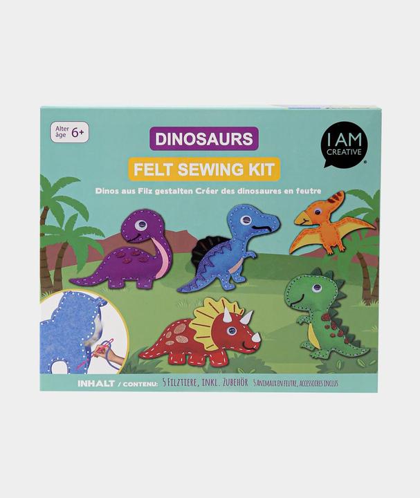 Immagine prodotto I Am Creative Set da cucito in feltro, set completo di animali