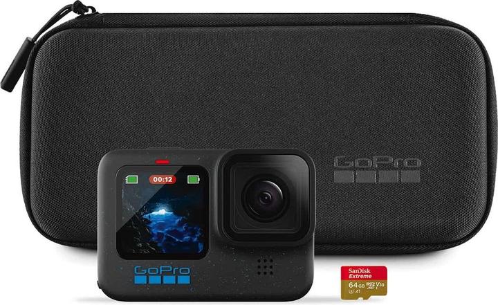 GoPro HERO12 Black - Sport Bundle (60p, Bluetooth, WLAN)
