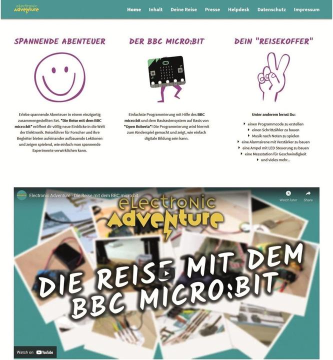 Produktbild Joy-it cej-MB-Set01 Electronic Adventure Micro Bit Programmieren Experimentier-Box ab 8