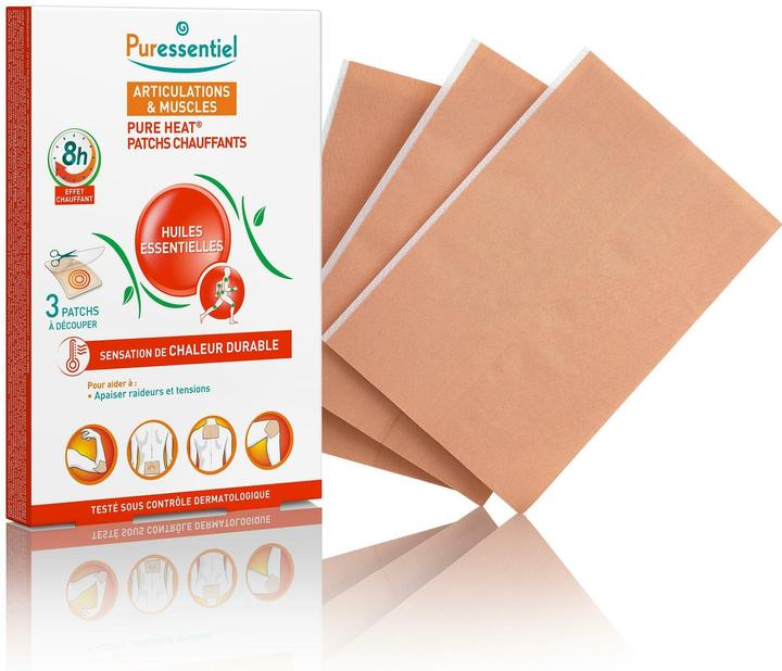 Immagine prodotto Puressentiel Patch che scalda 14 oli essenziali (3 x)
