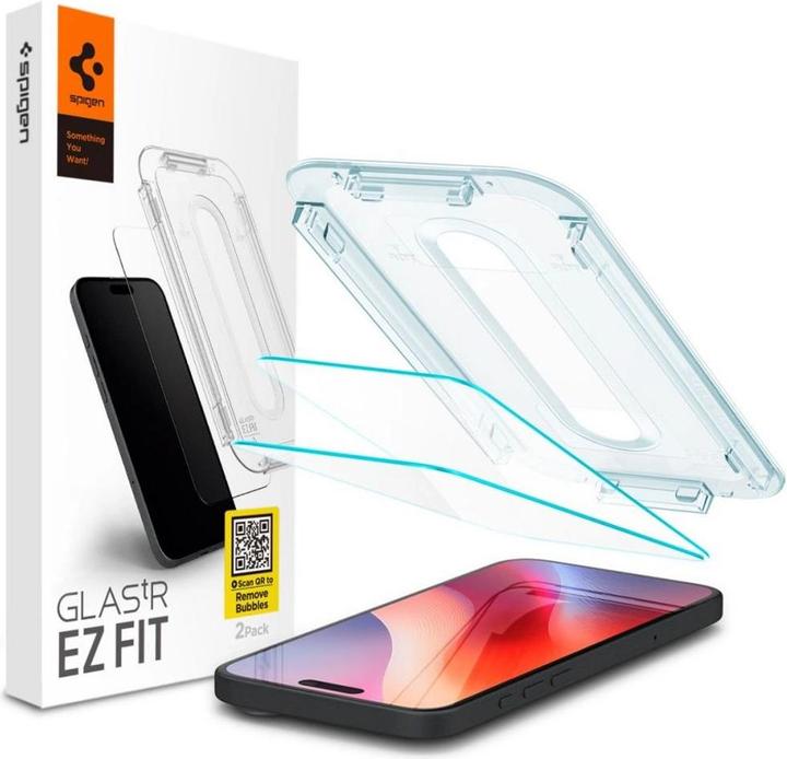 Spigen Glas (2 Piece, Apple iPhone 16 Pro)