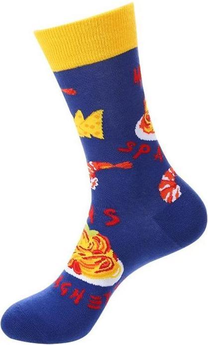 Musthaves Socken Motiv Spaghetti (38 - 45)