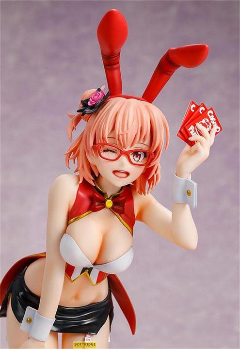 Actual product image Kadokawa My Teen Romantic Comedy SNAFU Climax statuette 1/7 Yui Yuigahama Casino Party Ver. 26 cm