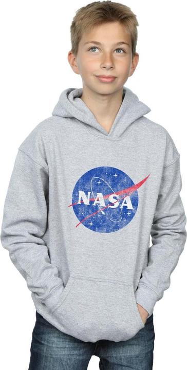 Produktbild Nasa Classic Insignia Logo Distressed Kapuzenpullover Jungen (140, 146)