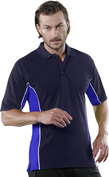 Produktbild Gamegear Track Piqué PoloShirt Kurzarm Einsätze in Kontrastfarbe (L)