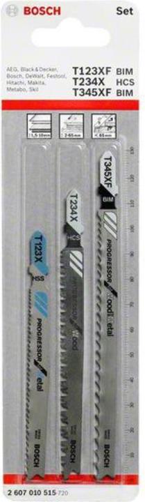 Produktbild Bosch Professional Zubehör PRO Laminate Set, T-Schaft, 3-tlg.