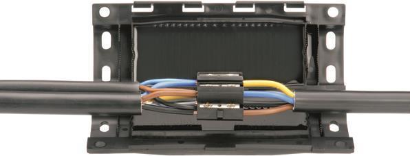 Actual product image GT GEL connection sleeve up to 5x6 GTQ 6 5-pole with clamping block 5x1.5-6qmm