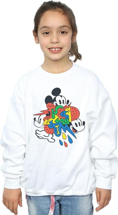 Image du produit Disney - Sweat MICKEY MOUSE VINTAGE ARROWS - Fille (128)