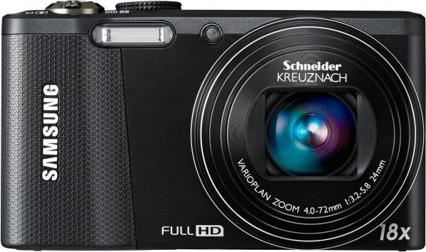 Image du produit Samsung WB750, 12.5MPixels, zoom WW 18x, 3D, Full-HD, noir
