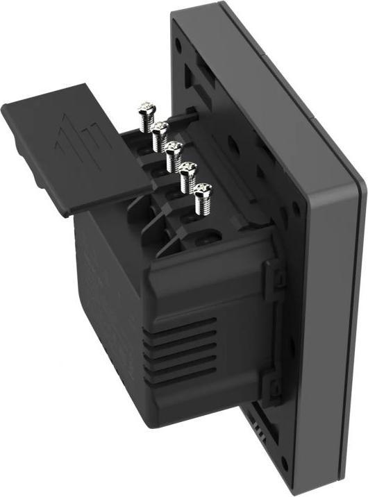 Actual product image Sonoff Smart 3-Channel Wi-Fi Wall Switch Black (M5-3C-80)