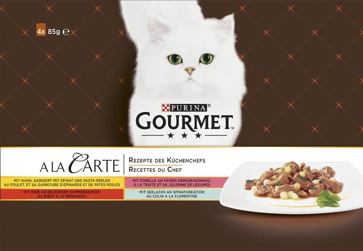 Actual product image Gourmet à la carte (Adult, 4 pcs., 85 g)
