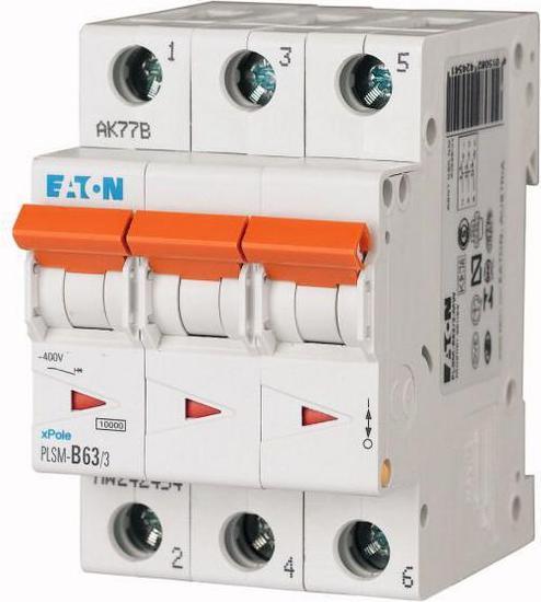 Produktbild Moeller Electric 10kA Triple Pole Type C MCB 63A