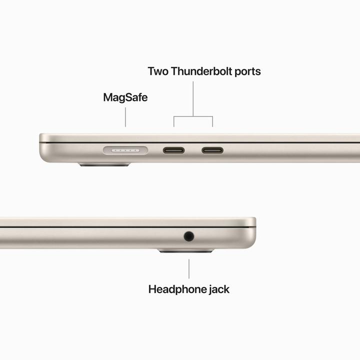 Produktbild Apple MacBook Air – 2023 (15", M2, 8 GB, 256 GB, CH)
