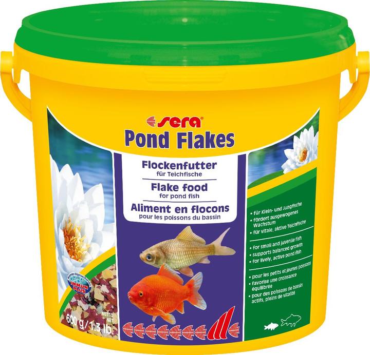 Produktbild Sera Pond Flakes 3.8L (Teichfische, Jungfische, 3800 ml)