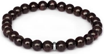 Actual product image Beneto Garnet bead bracelet MINK154/17