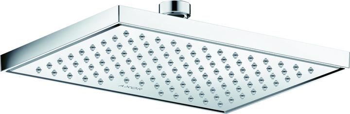 Axor HG overhead shower 245 / 185, 1 jet, EcoSmart chrome (1 Beam types, 7.40 l/min)