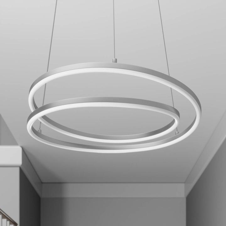 Image du produit Lindby Davian Lampe à suspendre Nickel (2300 lm)