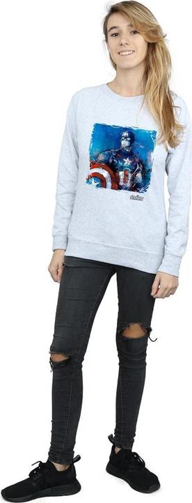 Produktbild Captain America Art Sweatshirt (S)
