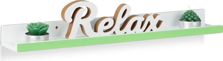 Actual product image Relaxdays Slim Floating Shelf (60 x 10 x 5 cm)