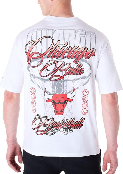 Actual product image New Era NBA Shirt - GRAPHIC Chicago Bulls weiss - S (S)