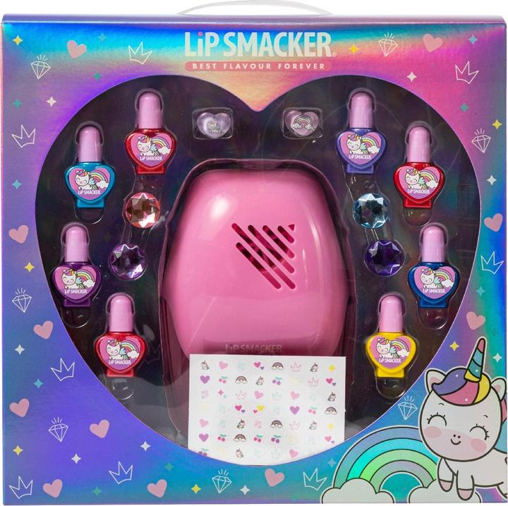 Markwins Nail Art Blockbuster Set Kids Nail Varnish Set Including 8 Nail Polish 22 Stickers and 1