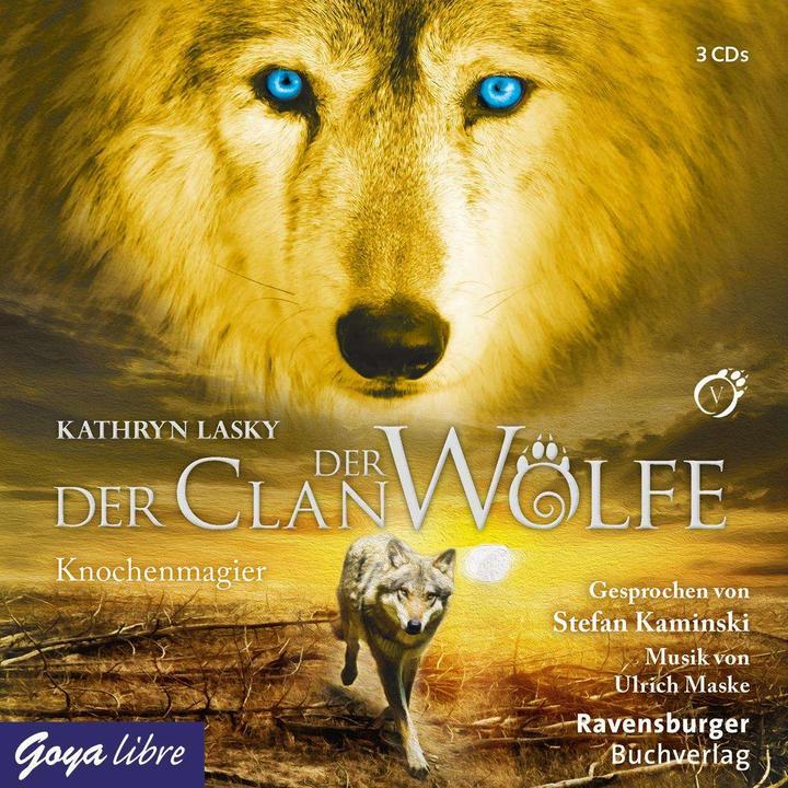 Produktbild Jumbo Der Clan der Wölfe - Knochenmagier, 3 Audio-CDs (Stefan Kaminski, Kathryn Lasky, Deutsch)