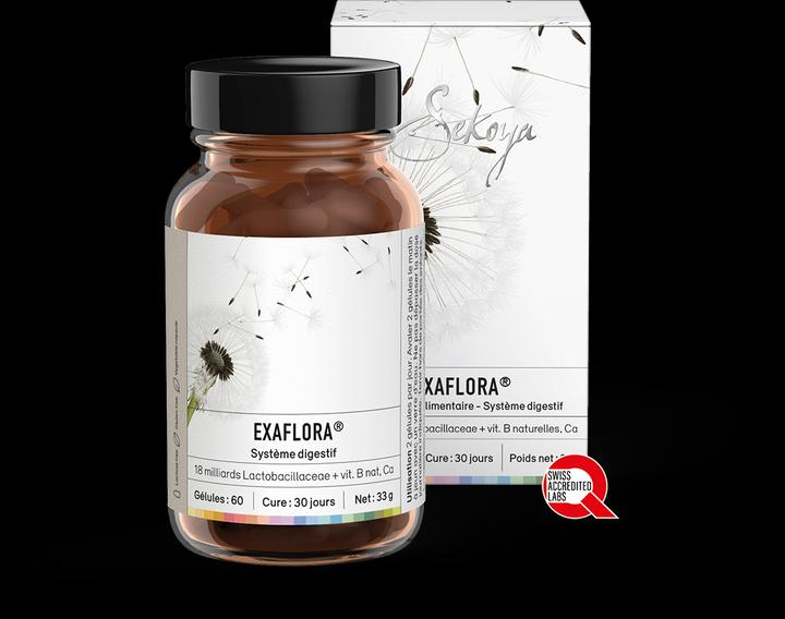 Produktbild Sekoya Exaflora | Natürliche Probiotika (60 Stück, Kapseln, 27 g)