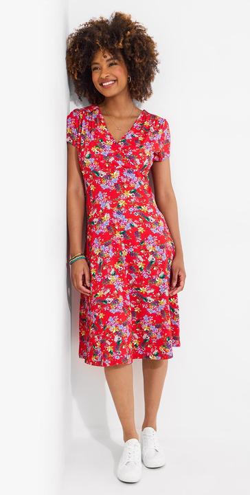 Produktbild Joe Browns Vintage Floral Print Jersey Knee-Length Dress (18)