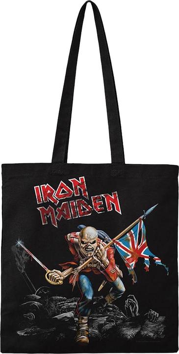 Actual product image Iron Maiden Trooper Cotton Tote Bag