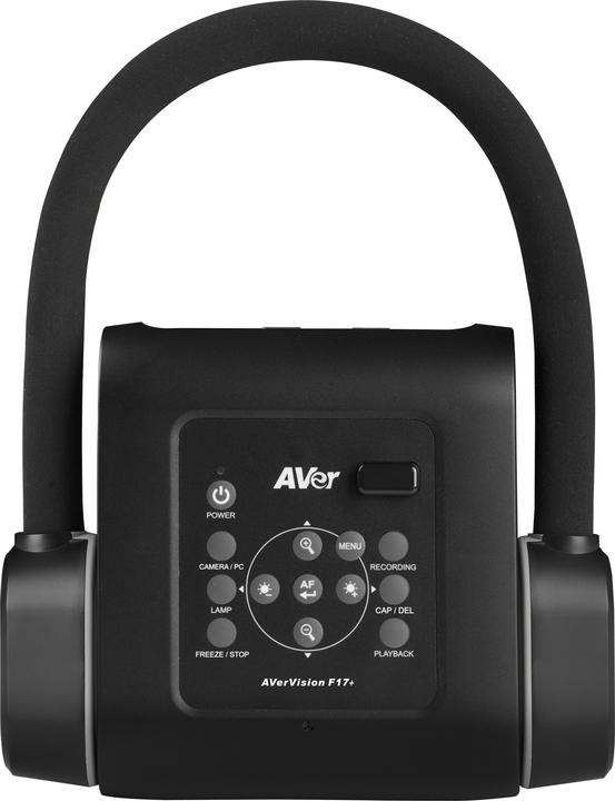 Produktbild AVerMedia F17+ Dokumentenkamera 13MP 4K 60FPS 23X zoom with VGA HDMI & USB flex arm (4K, A3)