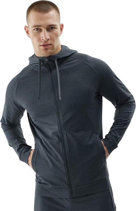 Image du produit 4F Bluza męska M403 antracyt melanż 4FWAW24TFSWM403 22M L (22)