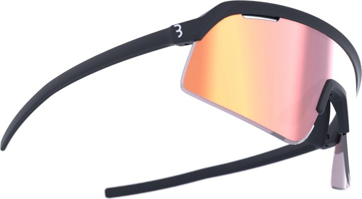 Actual product image BBB Valor (Matt Black, Flux Red)