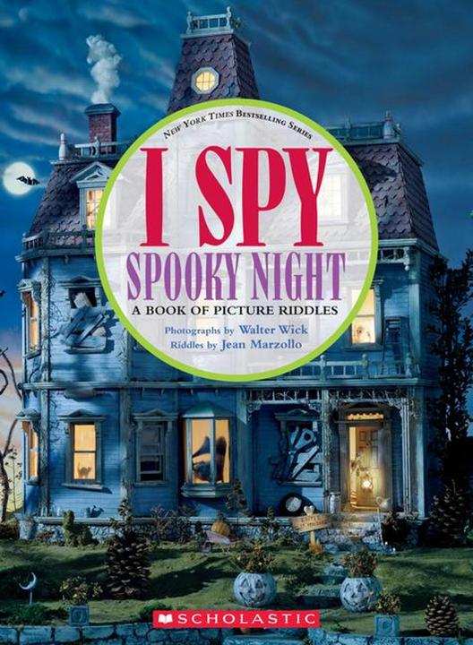 Actual product image I Spy Spooky Night: A Book of Picture Riddles (English, Jean Marzollo, 2019)