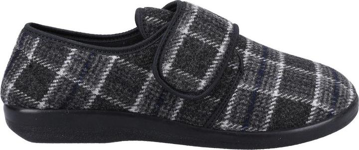 Actual product image GBS Med Mens Gerald Classic Checked Slippers (47)