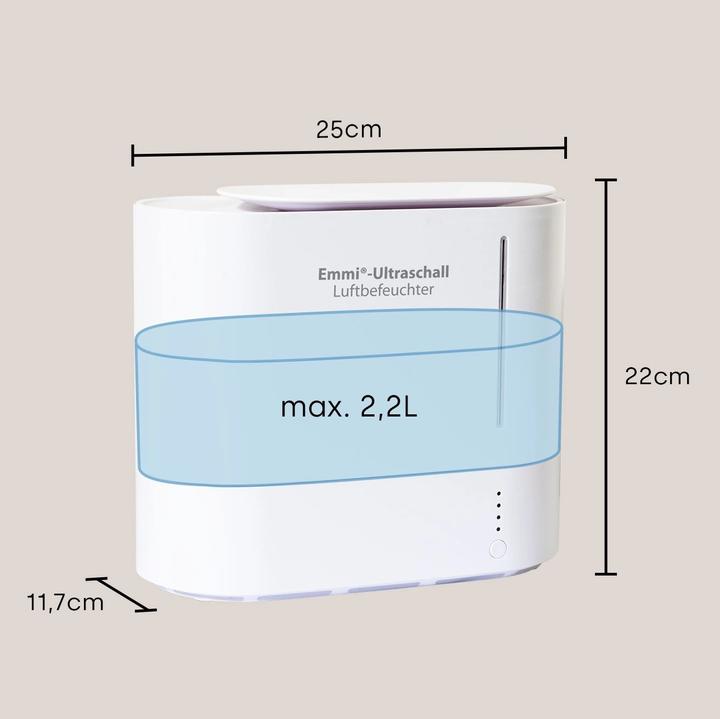 Image du produit Emmi-dent Humidificateur à ultrasons ovale (50 m²)