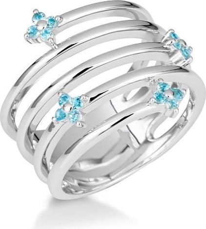 Image du produit Breuning BAGUE - ED.TOP.FONCÉ (SWISS BLUE) (53, Or 585/14 K)