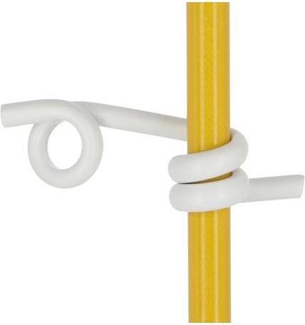 Immagine prodotto Corral Occhielli in plastica per pali rotondi in fibra di vetro, fino a 12 mm, 50 pezzi.