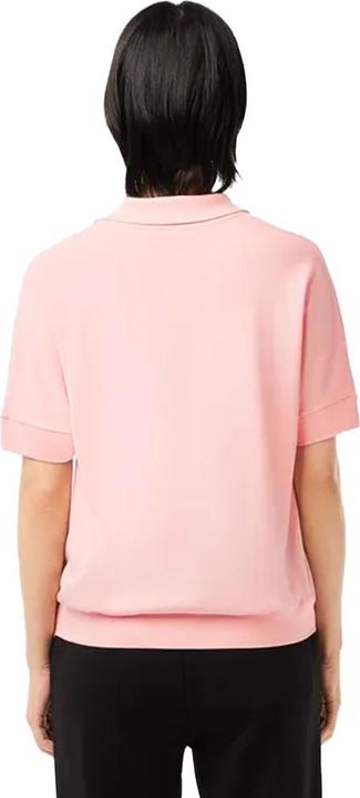 Actual product image Lacoste Womens/Ladies Fluid Pique Relaxed Fit Polo Shirt (30)