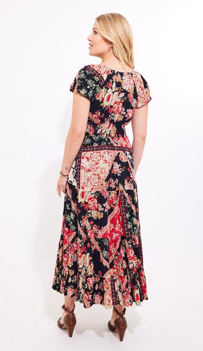 Produktbild Joe Browns Flowy Patchwork Maxi Dress (40)