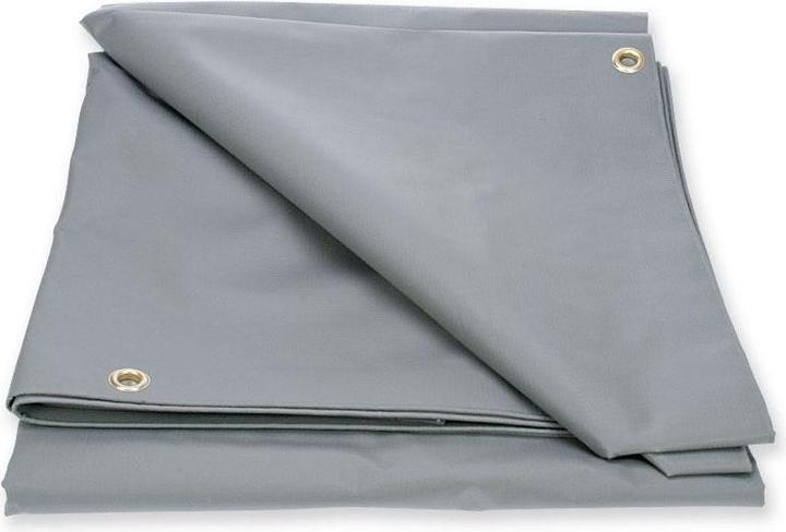 Image du produit Keller Fahnen Allzweckblachen 5x6 m PVC grau 450 g/m2 (600 x 500 cm)
