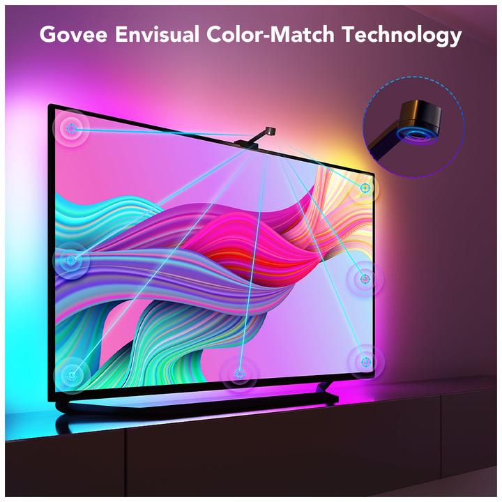 Image du produit Govee DreamView T1 TV-Light Strips, 55"-65" (RGB, 381 cm, Intérieur)
