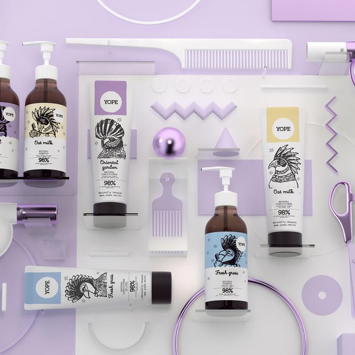 Produktbild Yope Shampoo Oat Milk 300ml (300 ml, Flüssiges Shampoo)