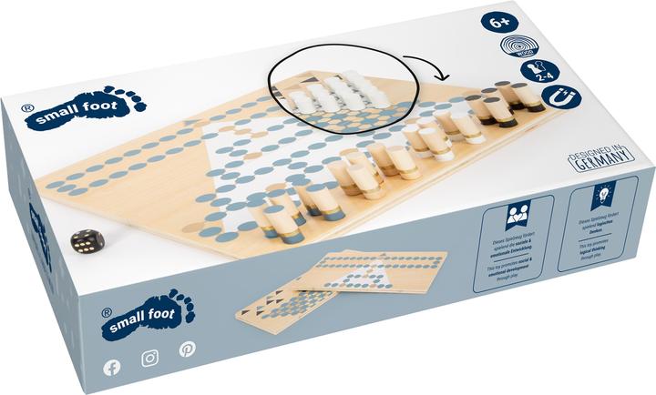 Produktbild small foot Barrikade und Halma "Gold Edition" (Deutsch)