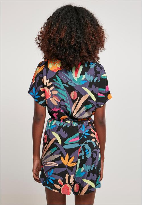 Produktbild Urban Classics Ladies Short Viscose Belt Jumpsuit (5XL)
