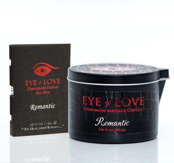 Productafbeelding Eye of Love Feromoon massage kaars (150 ml)