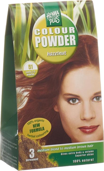 Hennaplus Colour Powder (51 Haselnuss)